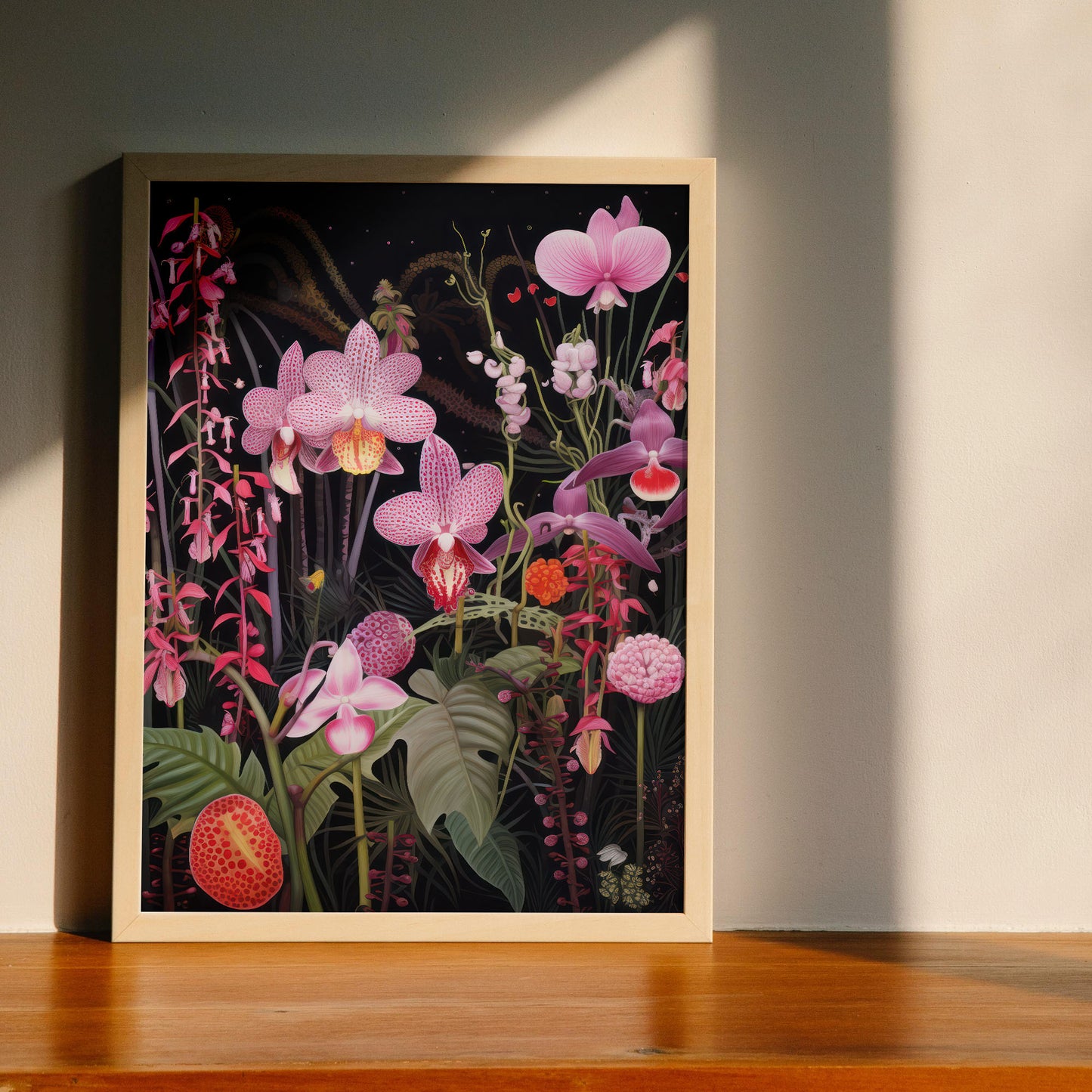 Lamina Nacnic Colección de Orquídeas en Flores Eclécticas