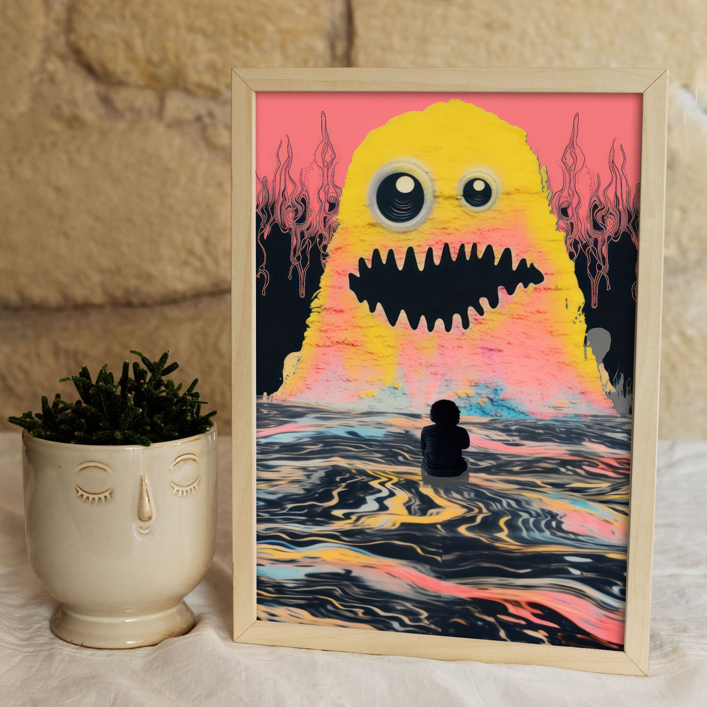Lamina Nacnic Monstruo Marino