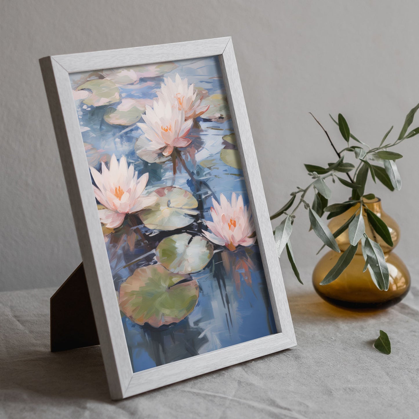 Nacnic Lámina de Nenúfares en Flores Eclécticas