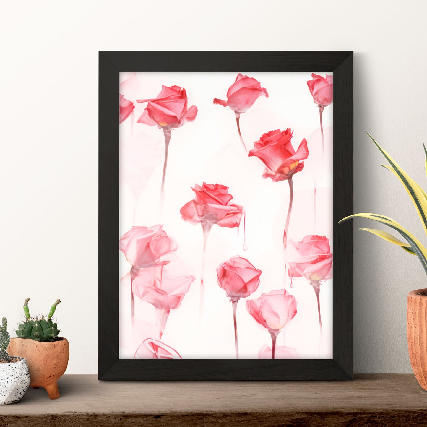 Lámina Nacnic Rosas Rojas Eclécticas