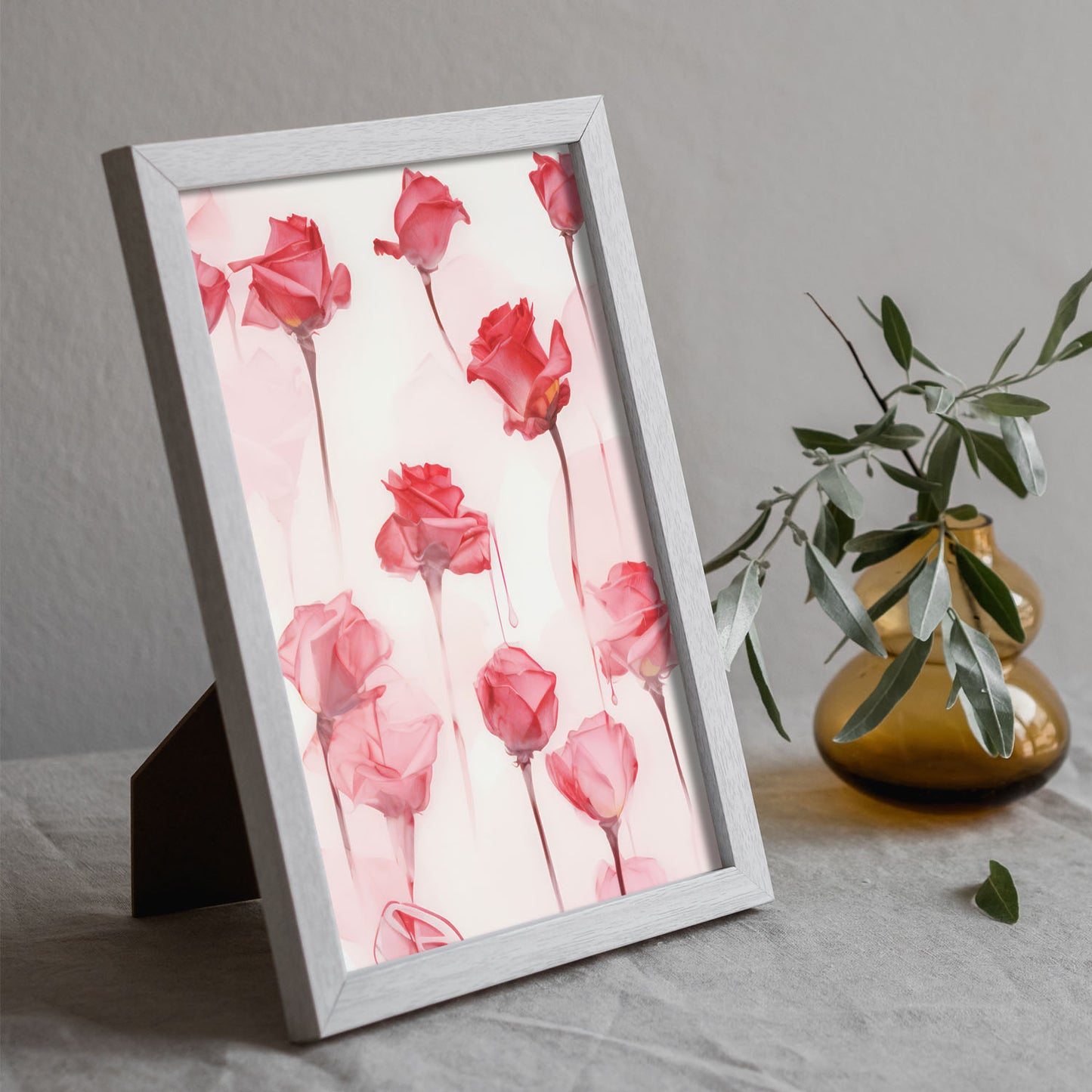 Lámina Nacnic Rosas Rojas Eclécticas