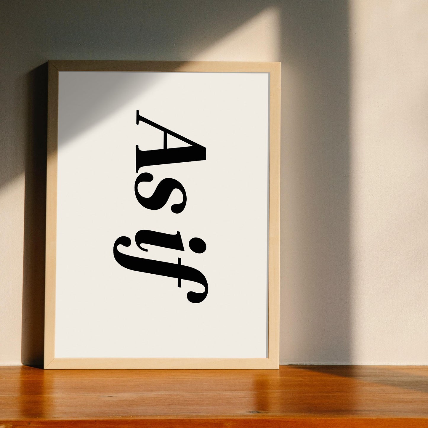 Nacnic Como si Lamina. En Tipografía ecléctica. Estampados decorativos estéticos para su sala de estar, dormitorio, hogar