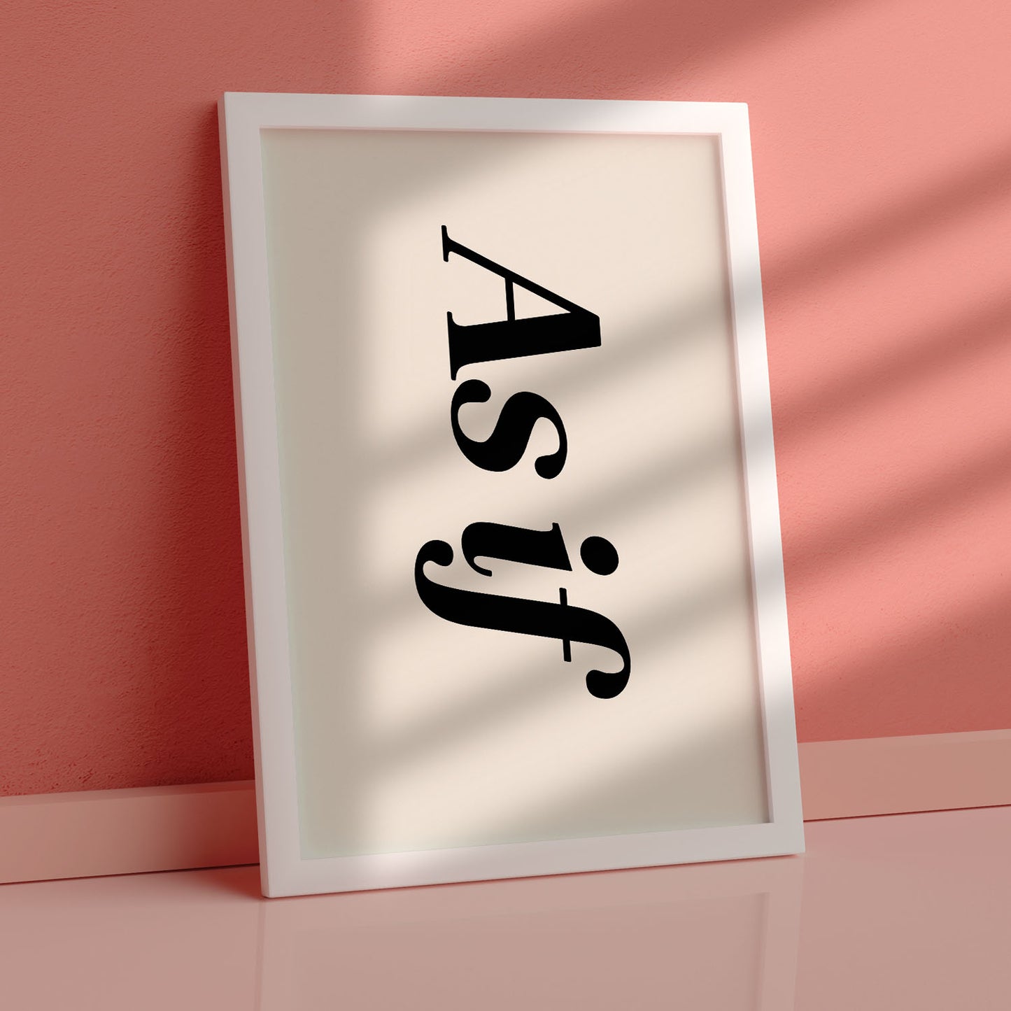 Nacnic Como si Lamina. En Tipografía ecléctica. Estampados decorativos estéticos para su sala de estar, dormitorio, hogar