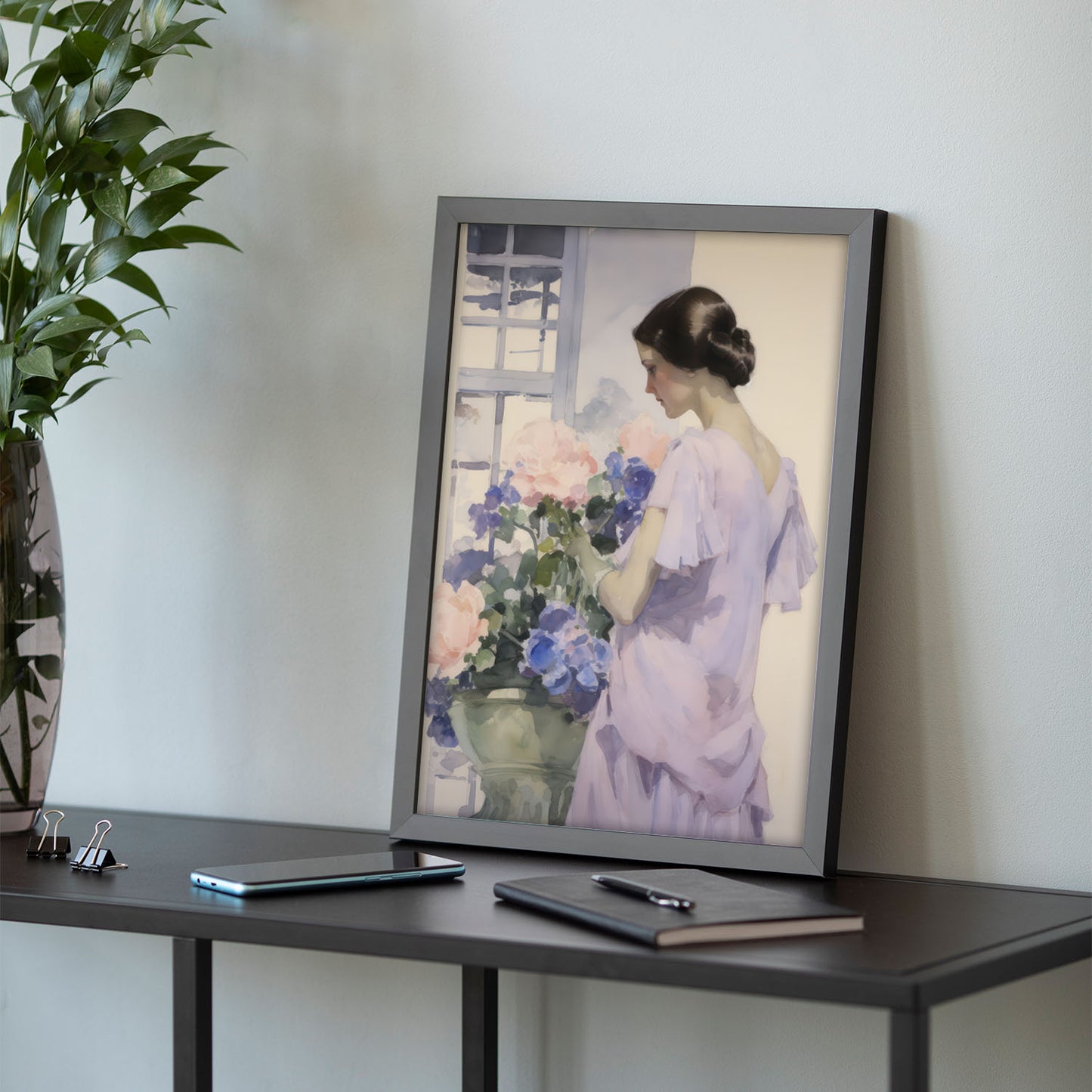 Nacnic Laminas de Flores Enormes en Feminidad Ecléctica