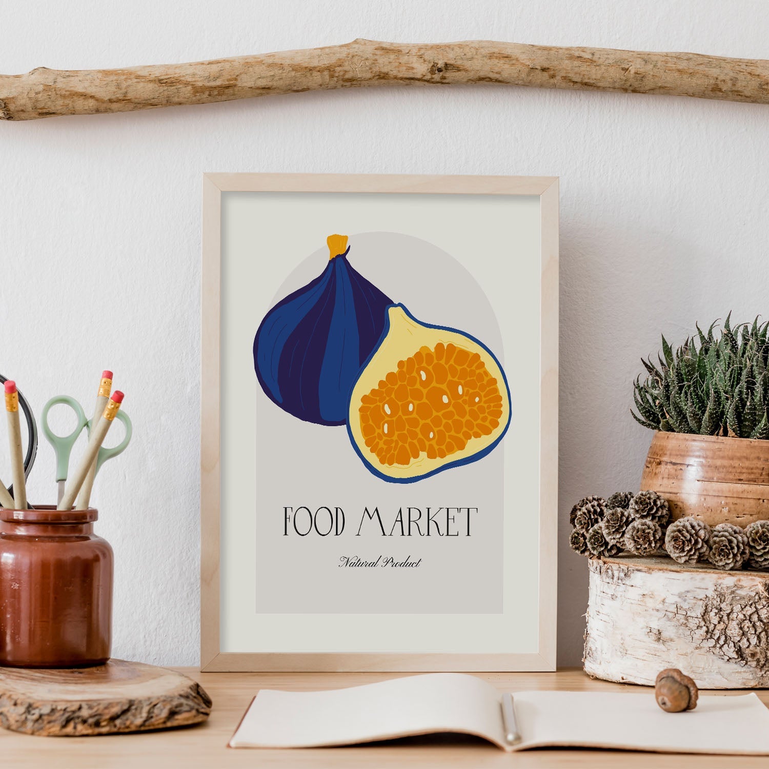 Passion Fruit-Artwork-Nacnic-Nacnic Estudio SL