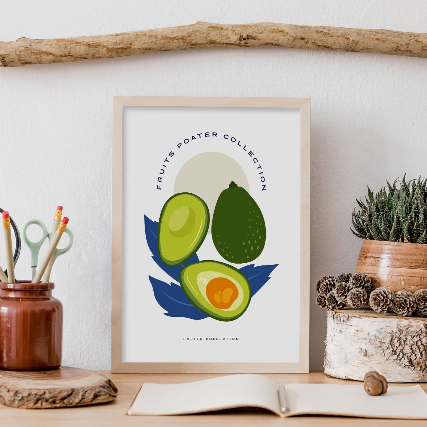 Avocado Typo-Artwork-Nacnic-Nacnic Estudio SL