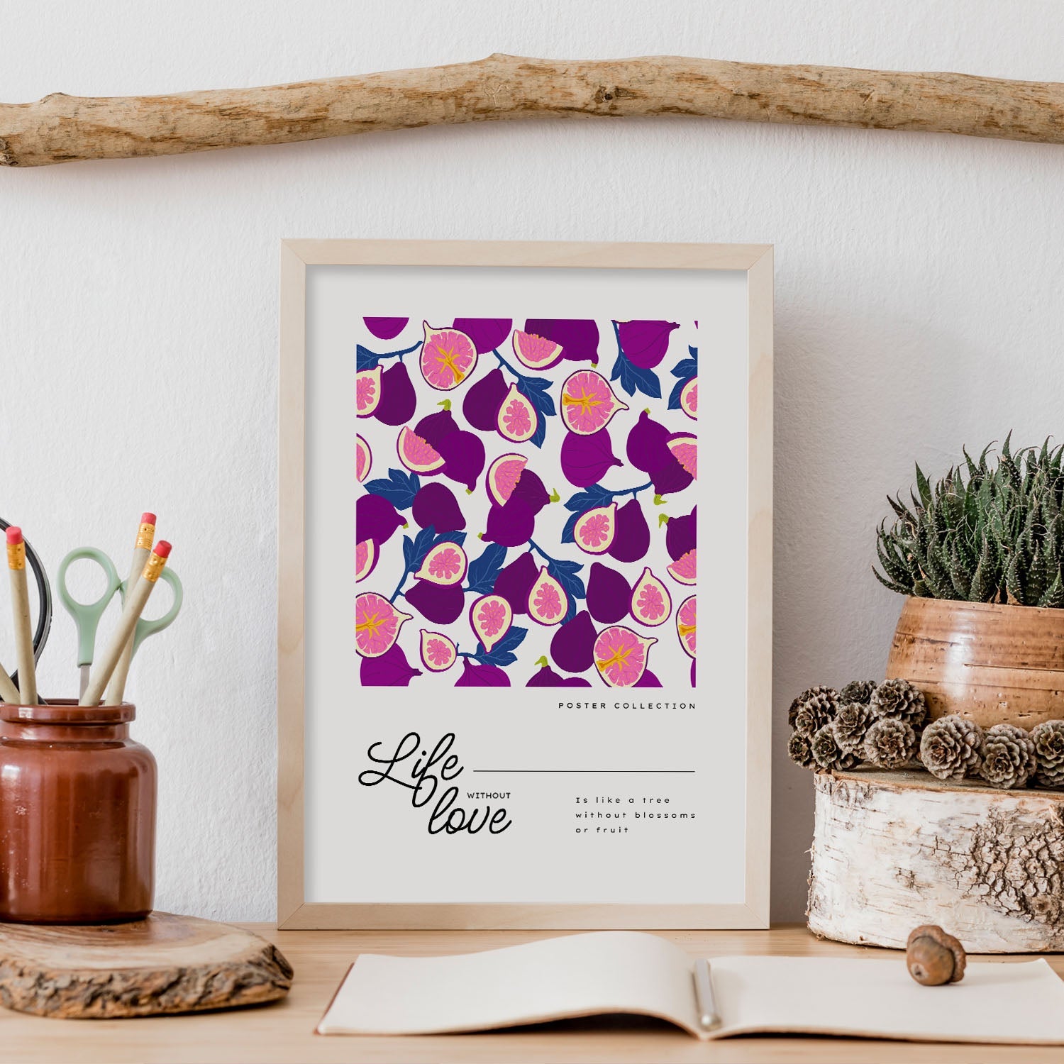 Life without Love Figs-Artwork-Nacnic-Nacnic Estudio SL