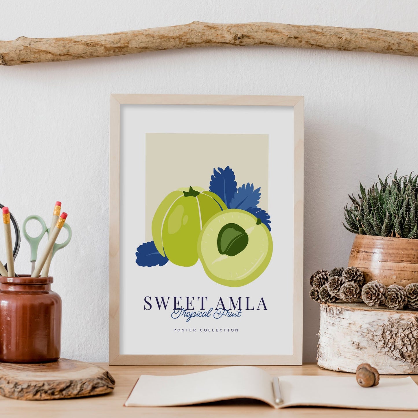Sweet Amla-Artwork-Nacnic-Nacnic Estudio SL