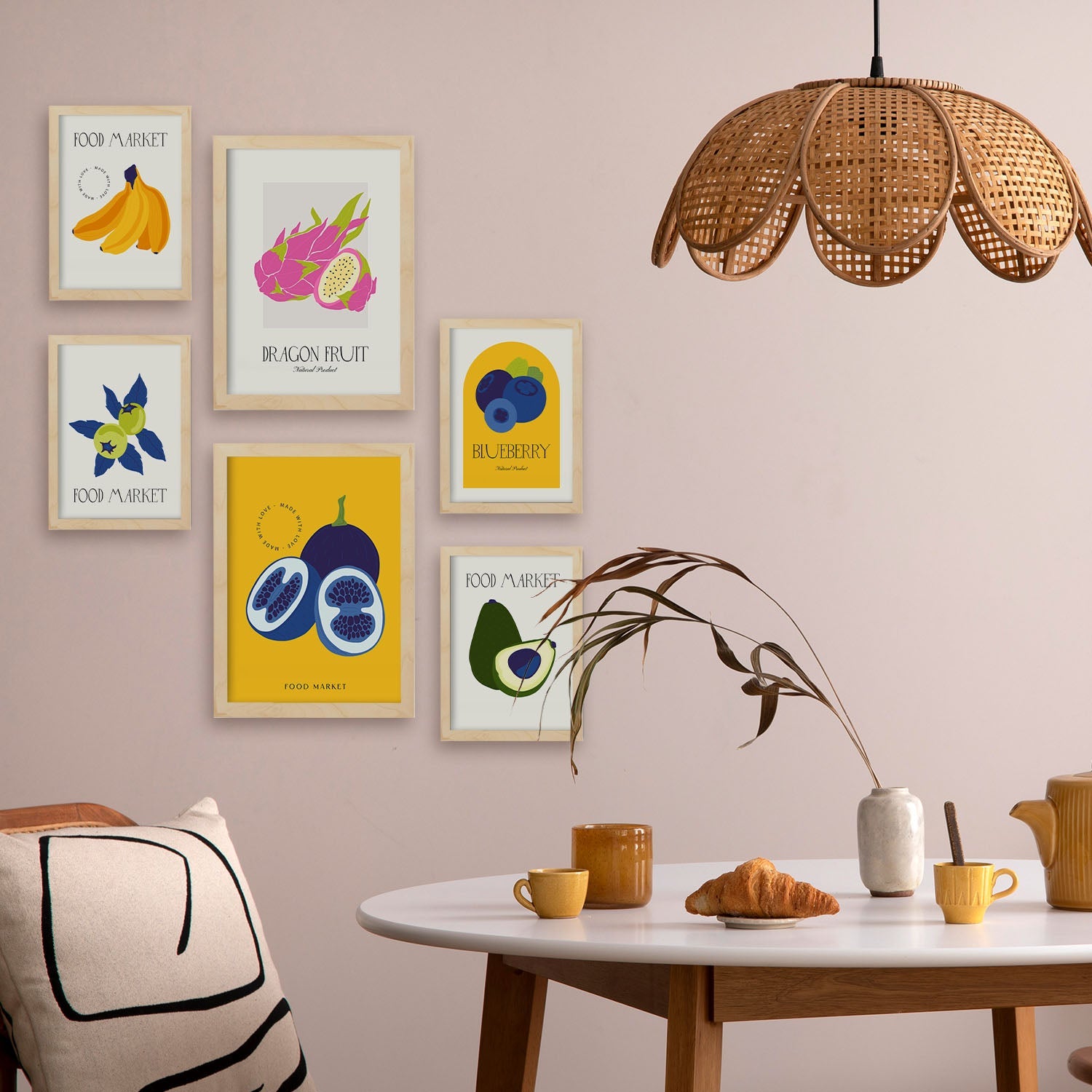 Food and Plants Posters. Berries. Nature and Botany-Artwork-Nacnic-Nacnic Estudio SL