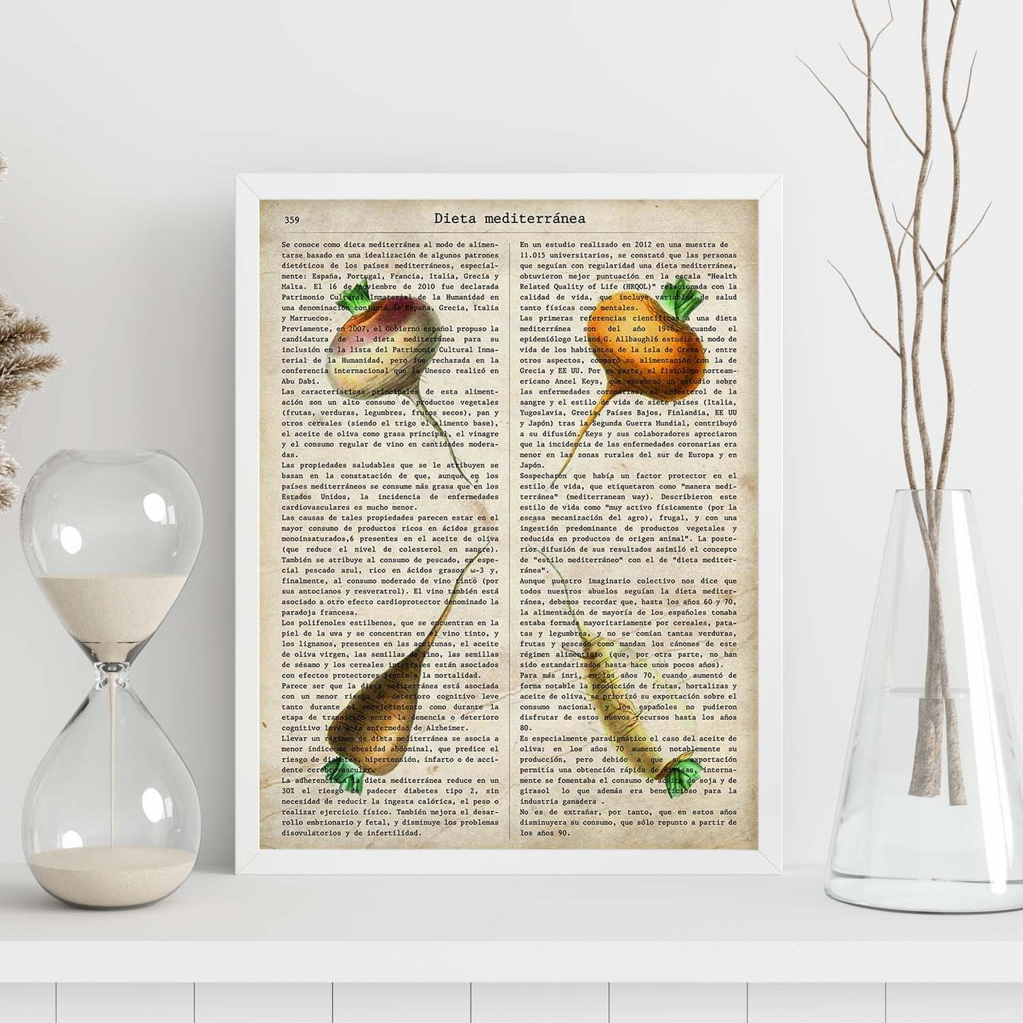 Poster de 4 rabanos. Láminas de frutas y verduras con definiciones. Ilustraciones de alimentacion vegetariana.-Artwork-Nacnic-Nacnic Estudio SL