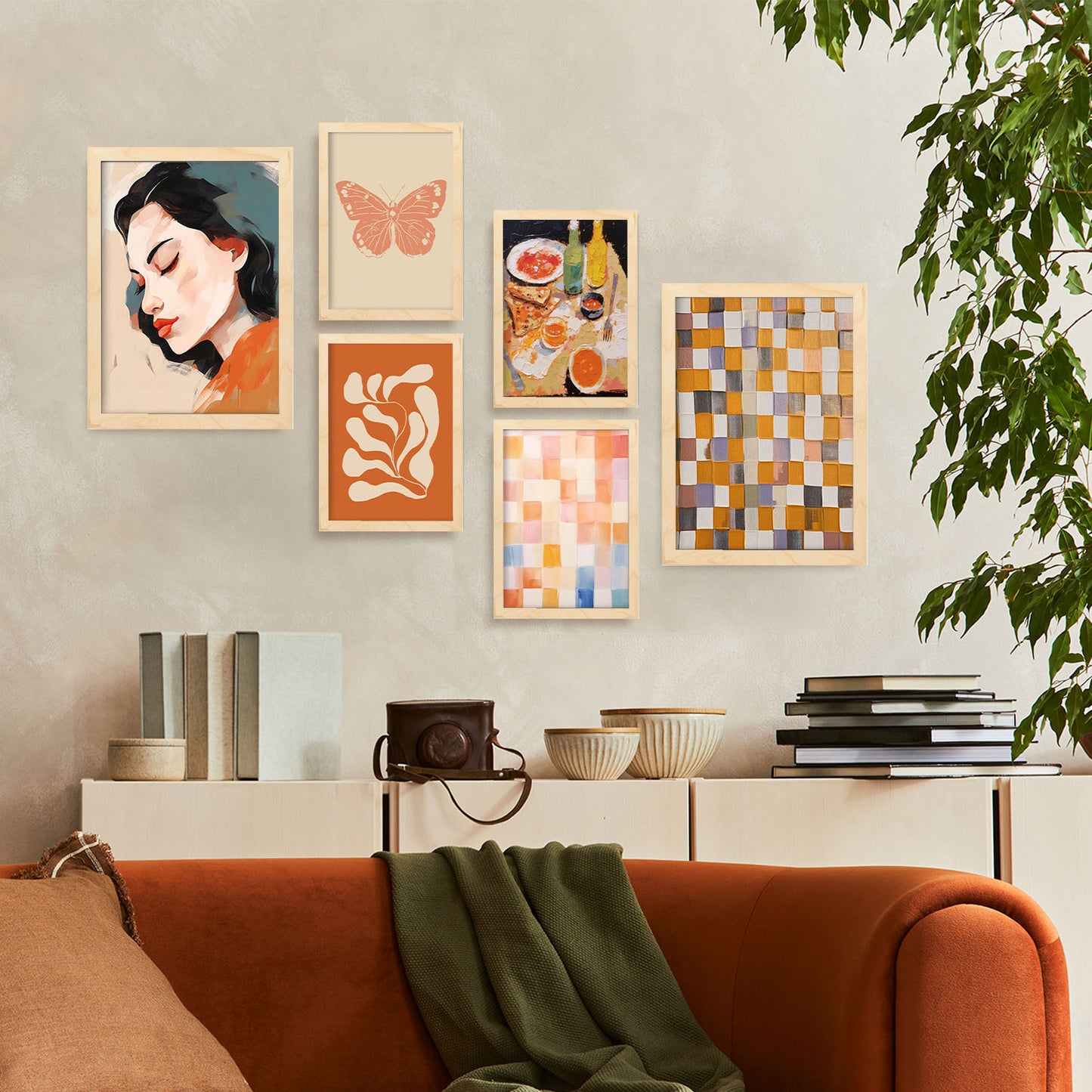 Nacnic Set de 6 Posters Encantadores de Damas