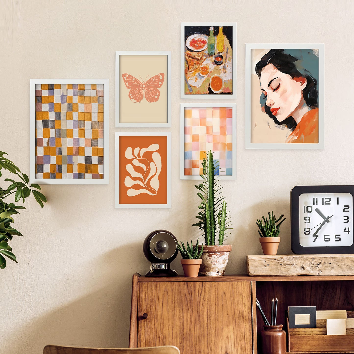 Nacnic Set de 6 Posters Encantadores de Damas