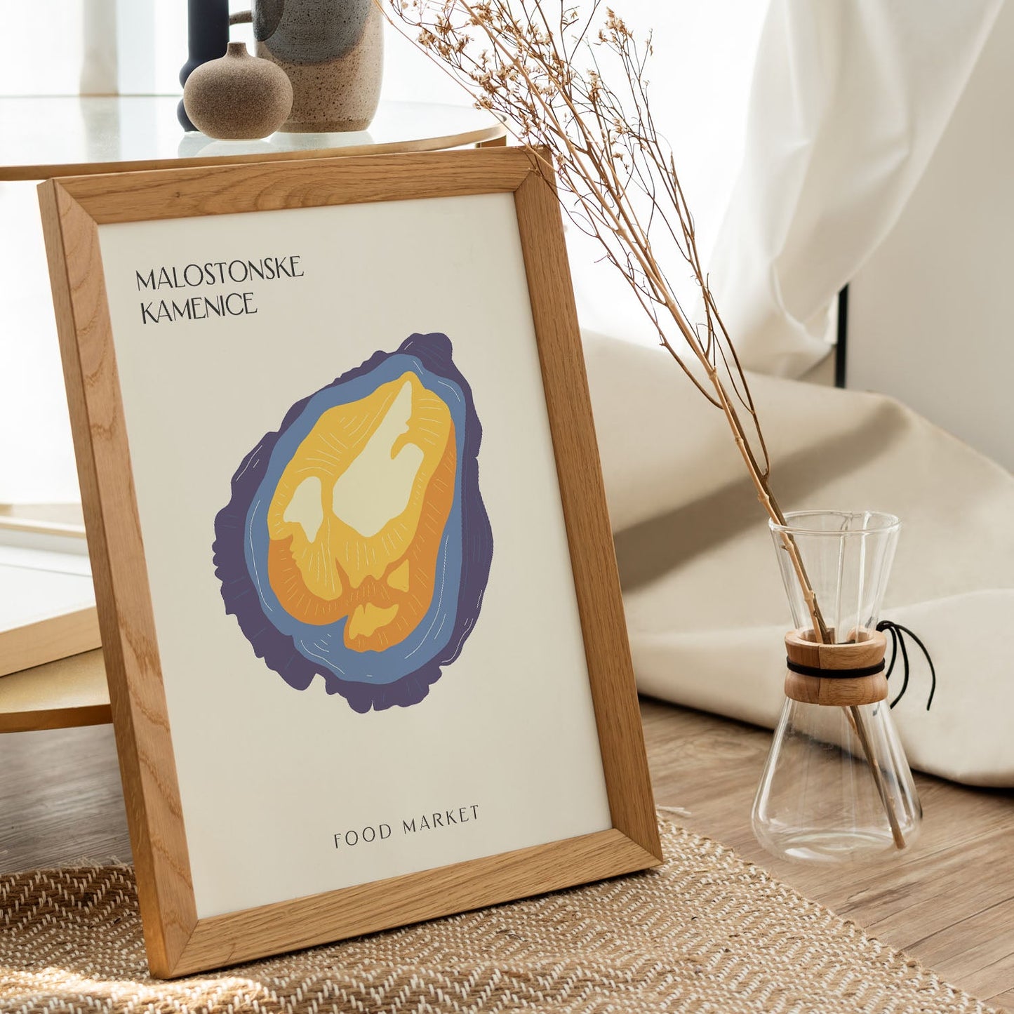 Mali Ston Oyster-Artwork-Nacnic-Nacnic Estudio SL