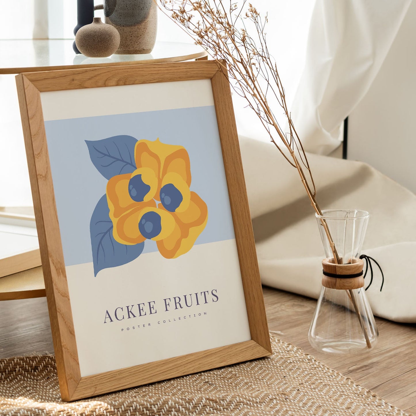 Ackee Fruits-Artwork-Nacnic-Nacnic Estudio SL