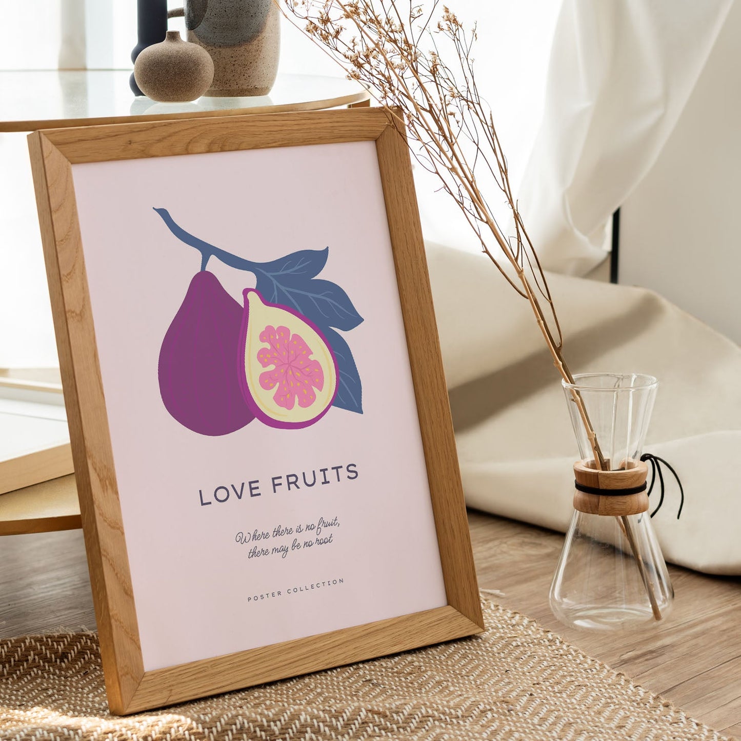 Love Fruits Figs-Artwork-Nacnic-Nacnic Estudio SL