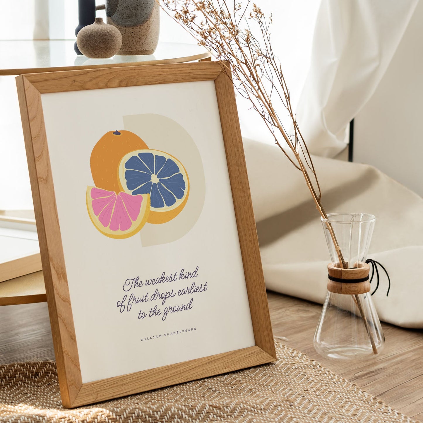 Oranges Quote-Artwork-Nacnic-Nacnic Estudio SL