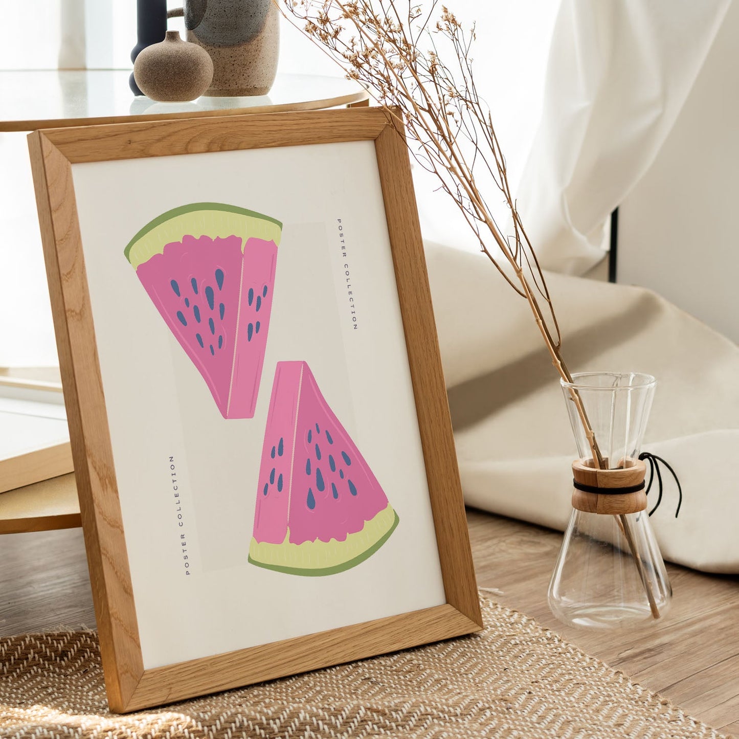 Watermelon Reflected-Artwork-Nacnic-Nacnic Estudio SL