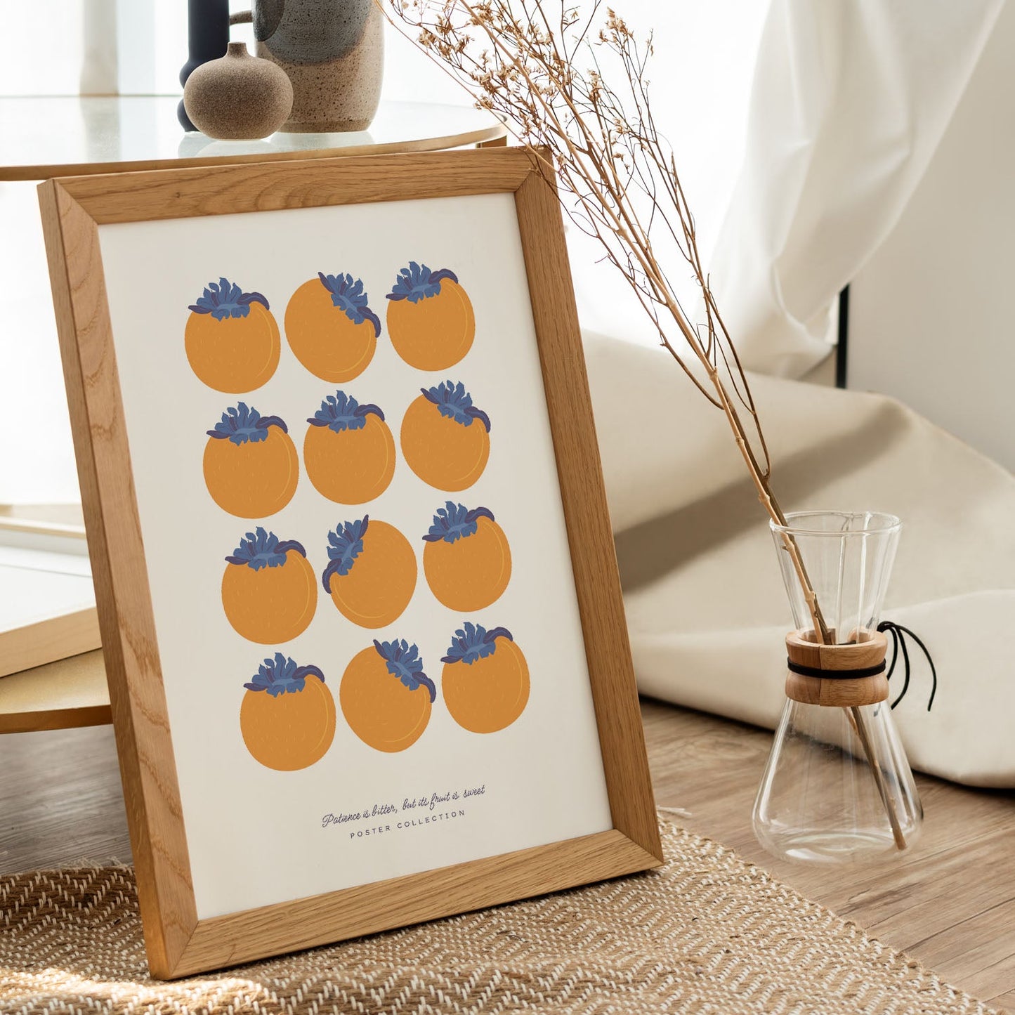 Persimmons 3x4-Artwork-Nacnic-Nacnic Estudio SL