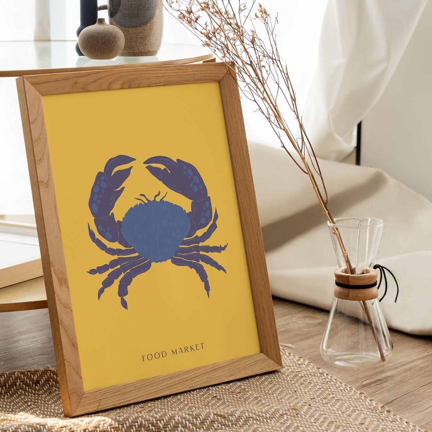 Big Claw Crab-Artwork-Nacnic-Nacnic Estudio SL