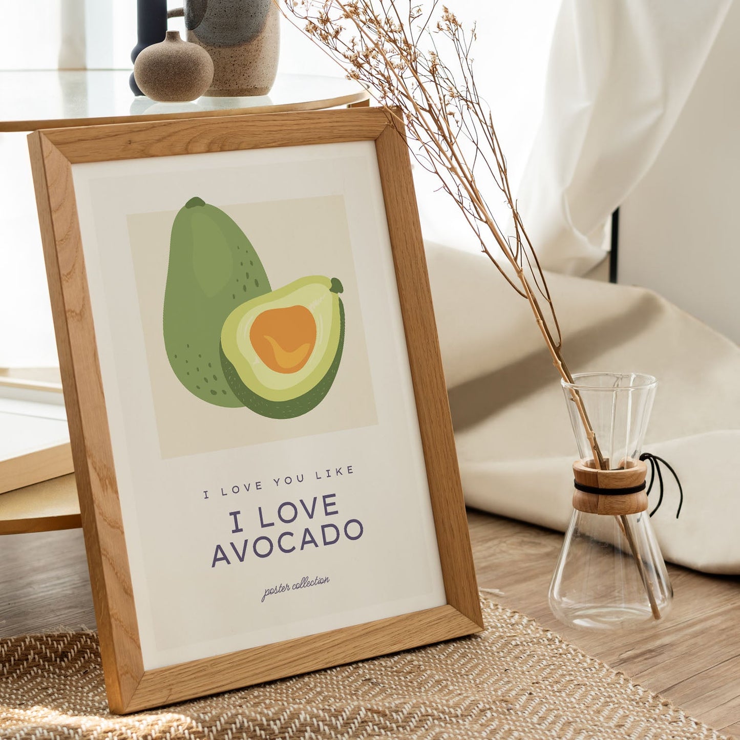 I Love Avocado-Artwork-Nacnic-Nacnic Estudio SL