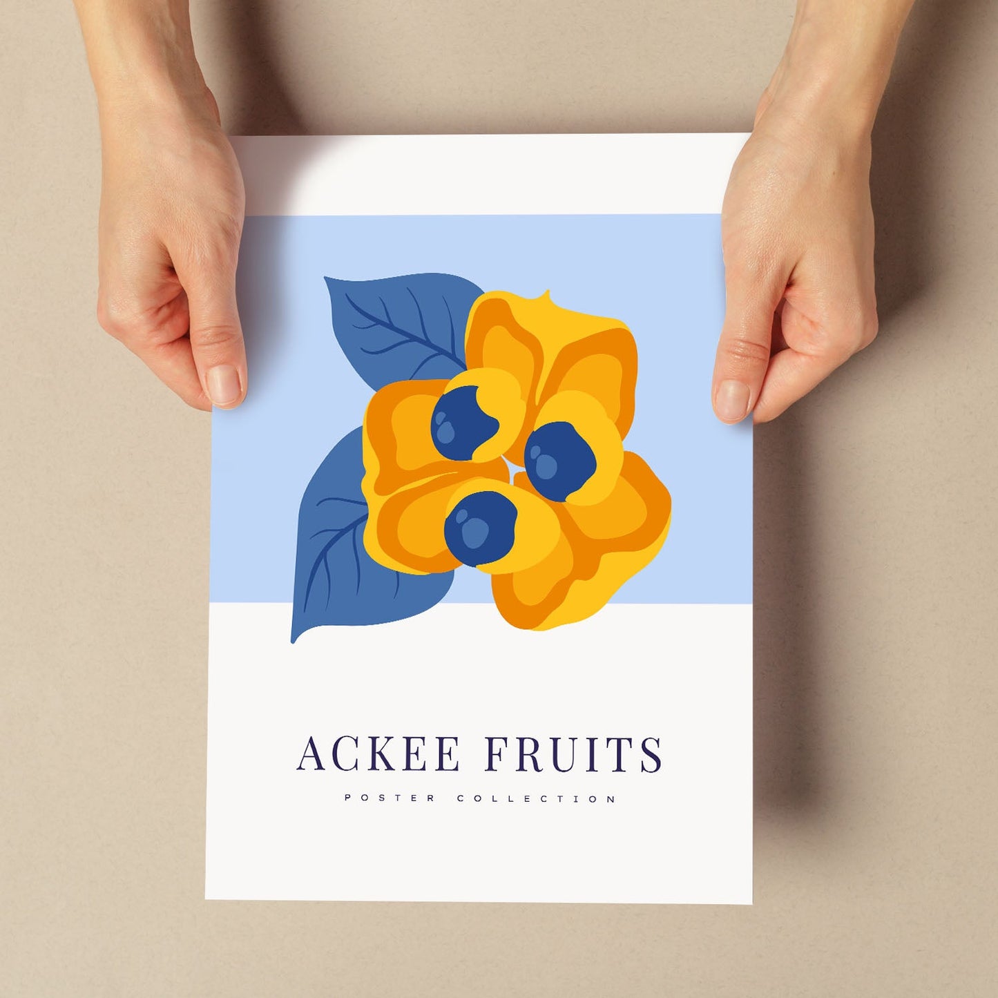Ackee Fruits-Artwork-Nacnic-Nacnic Estudio SL