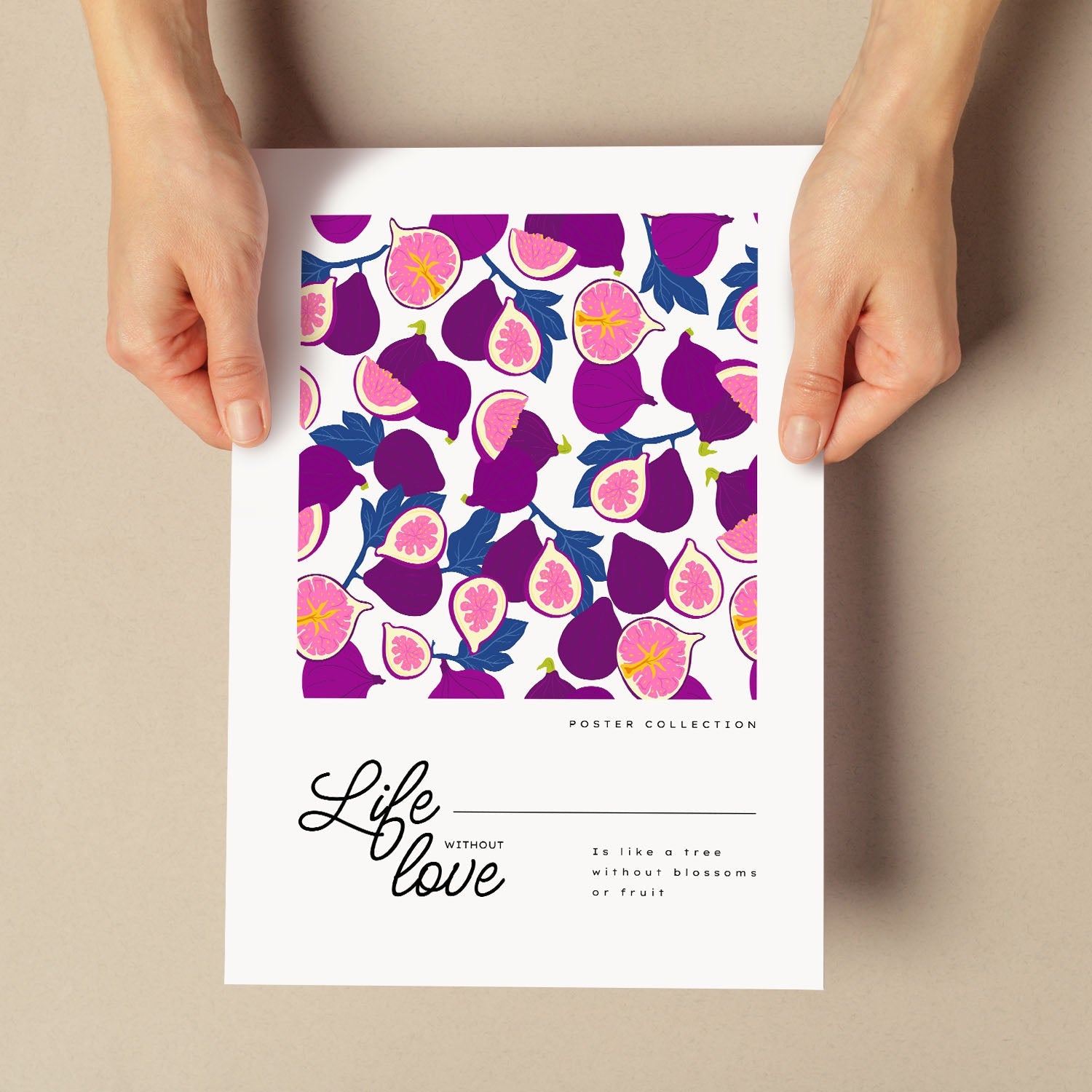 Life without Love Figs-Artwork-Nacnic-Nacnic Estudio SL