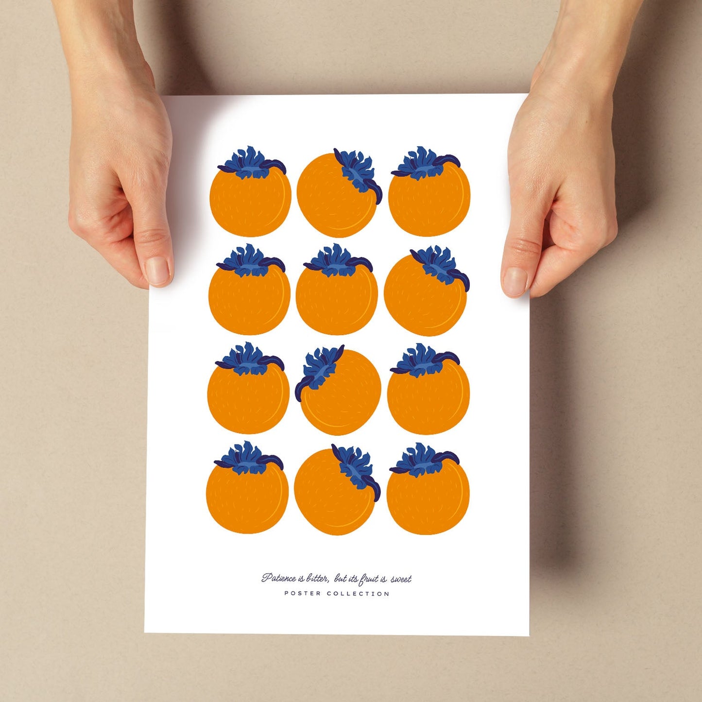 Persimmons 3x4-Artwork-Nacnic-Nacnic Estudio SL