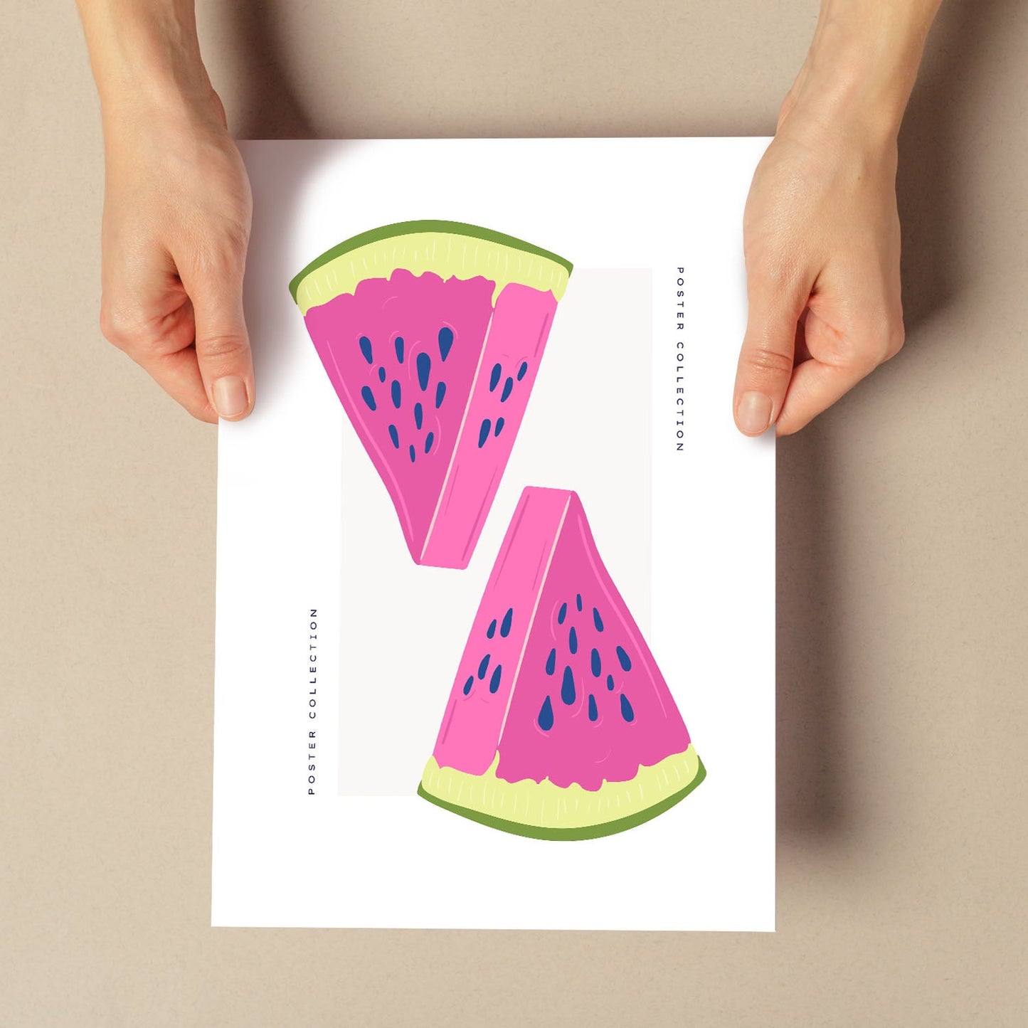 Watermelon Reflected-Artwork-Nacnic-Nacnic Estudio SL
