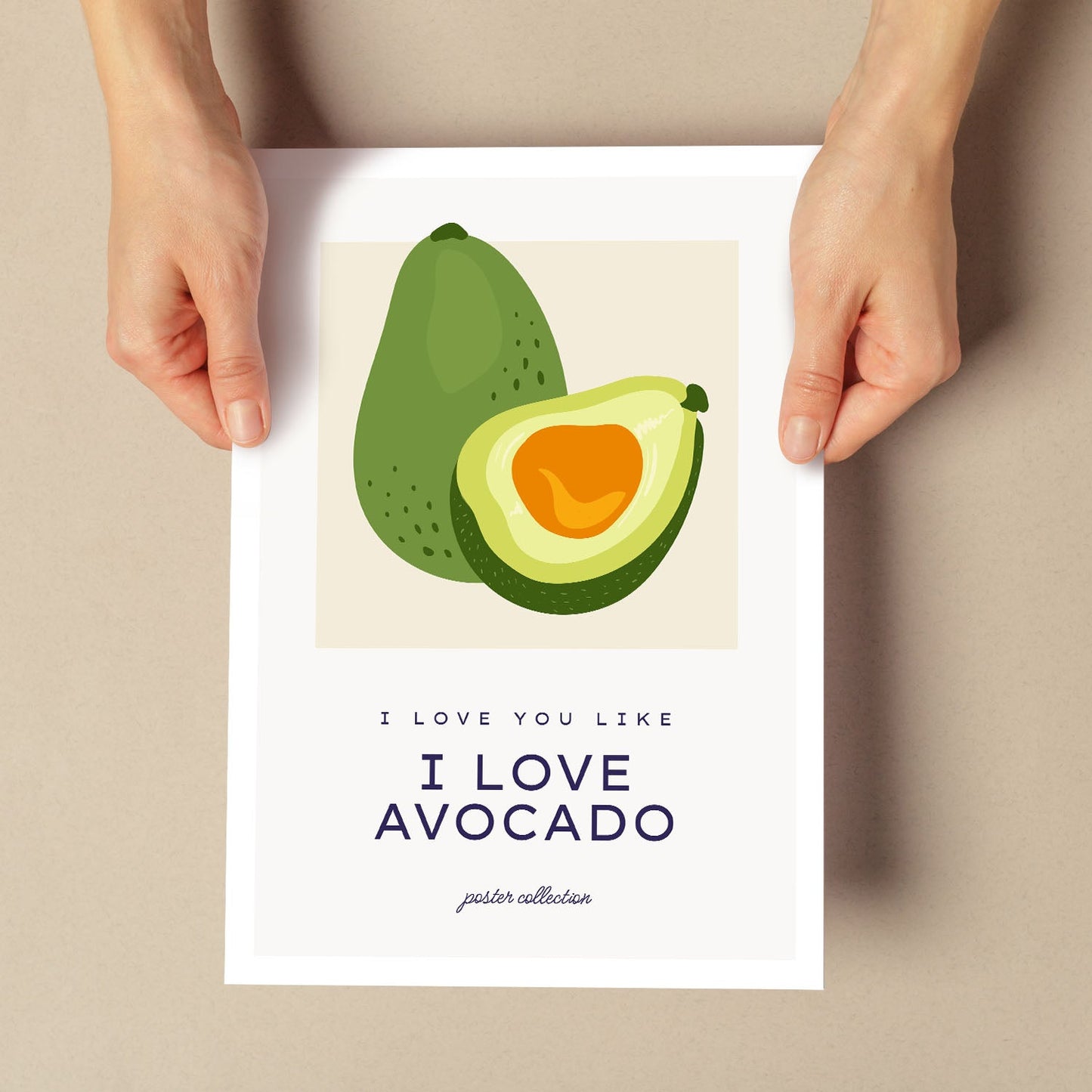 I Love Avocado-Artwork-Nacnic-Nacnic Estudio SL