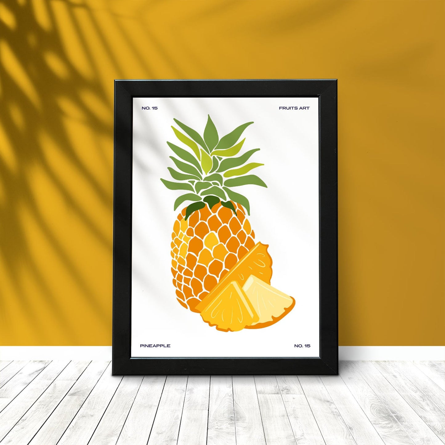 Pineapple with sliced-Artwork-Nacnic-Nacnic Estudio SL