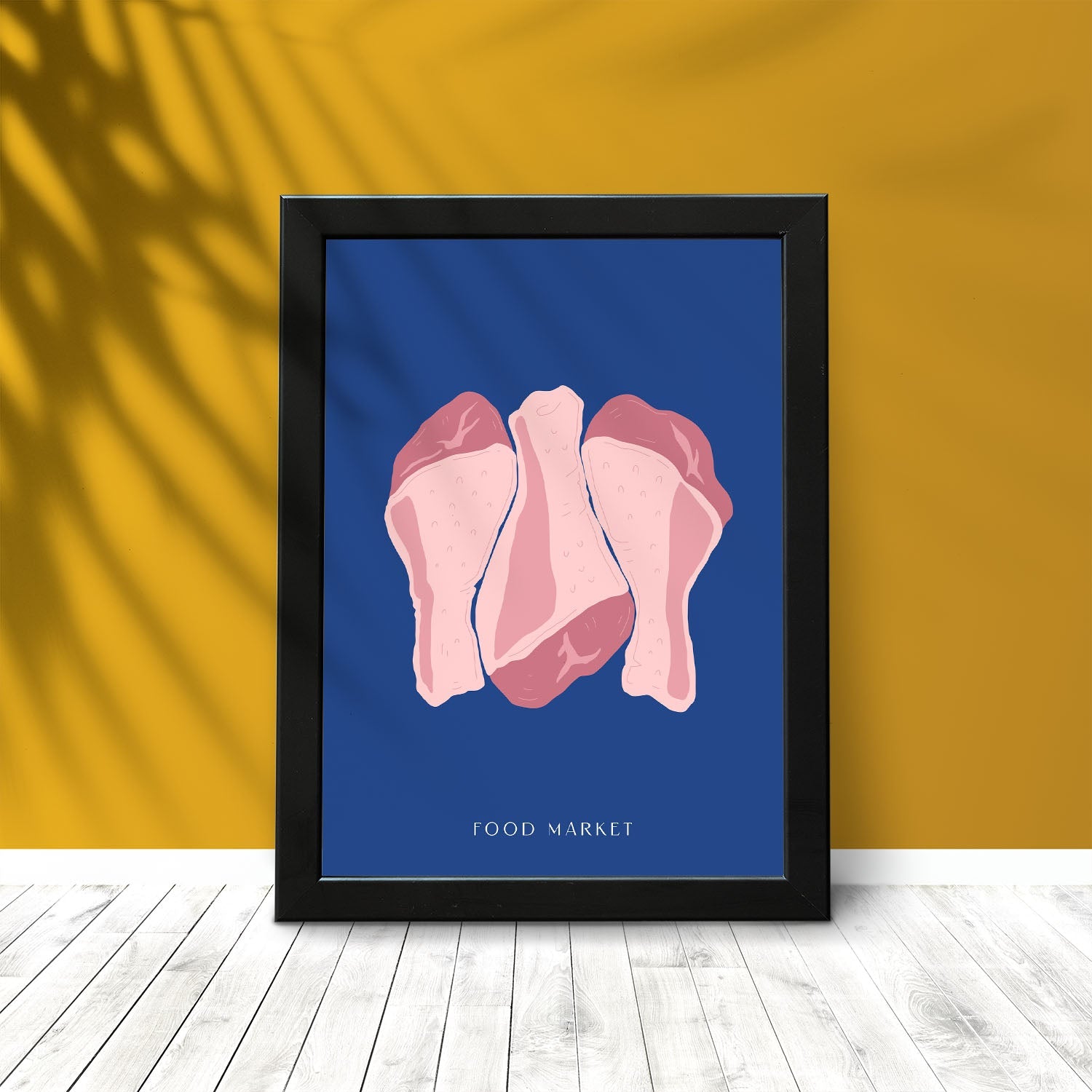 Raw Chicken Drumsticks-Artwork-Nacnic-Nacnic Estudio SL