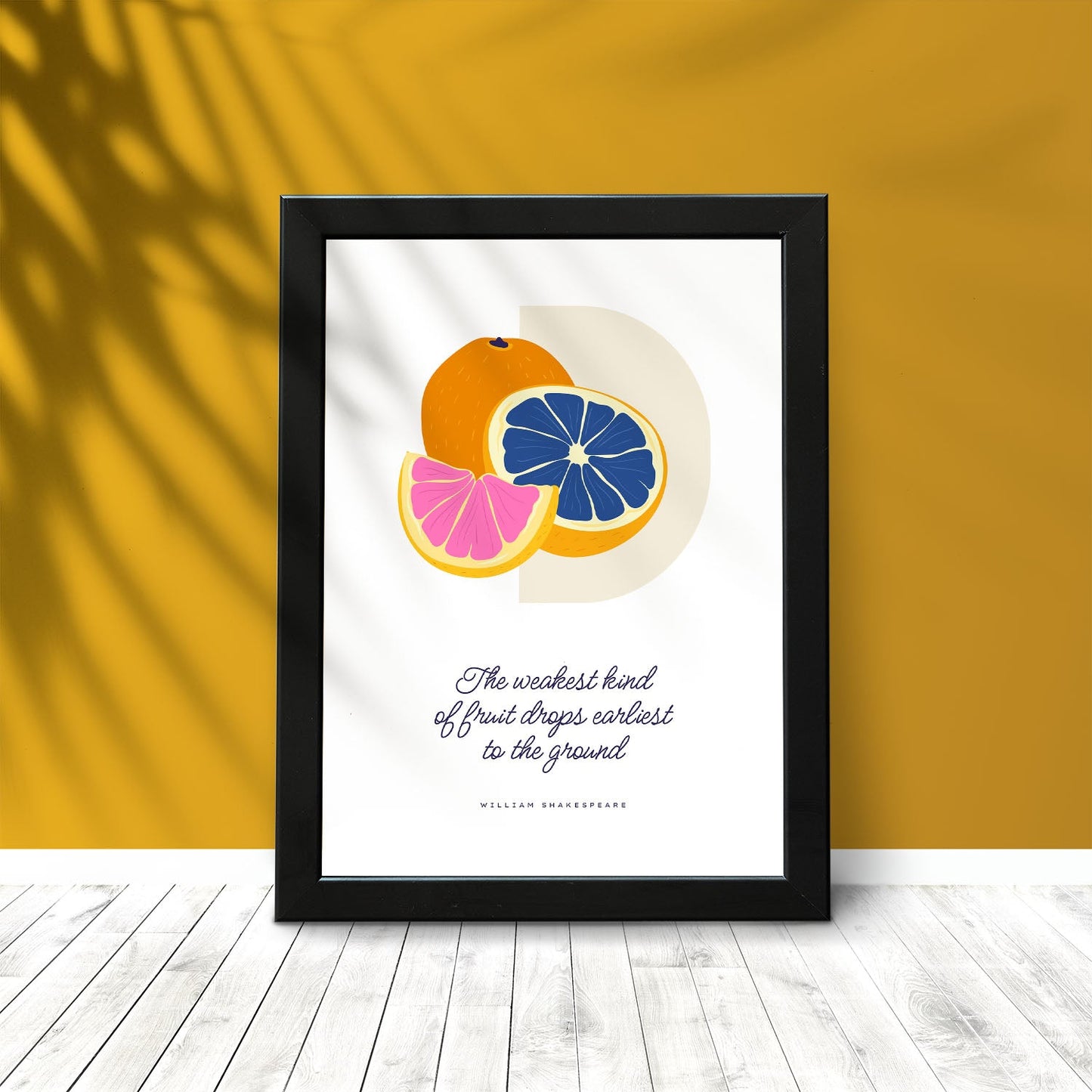 Oranges Quote-Artwork-Nacnic-Nacnic Estudio SL
