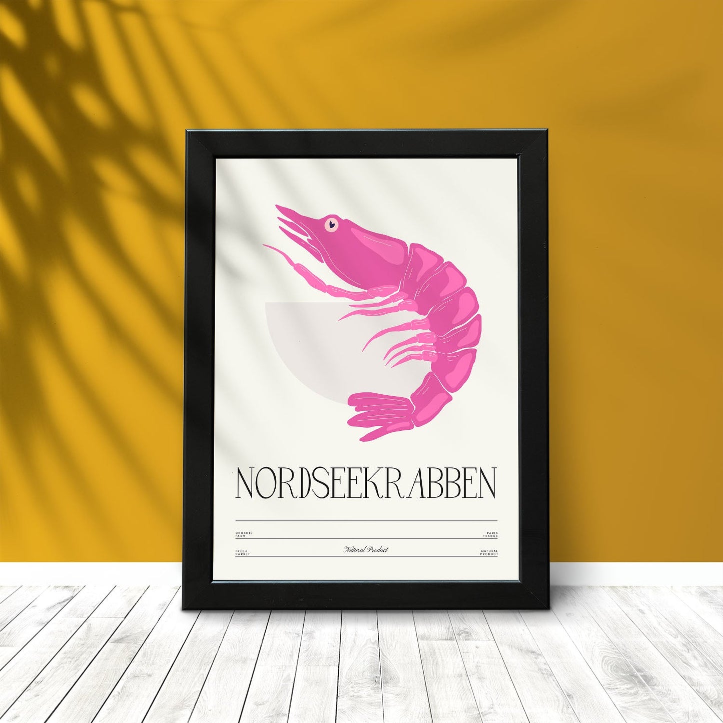 North Sea Shrimp-Artwork-Nacnic-Nacnic Estudio SL