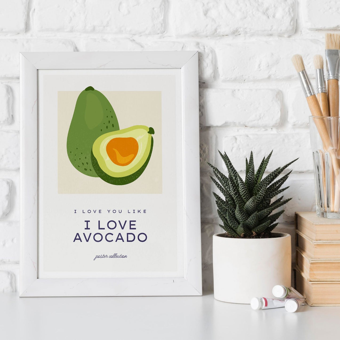 I Love Avocado-Artwork-Nacnic-Nacnic Estudio SL