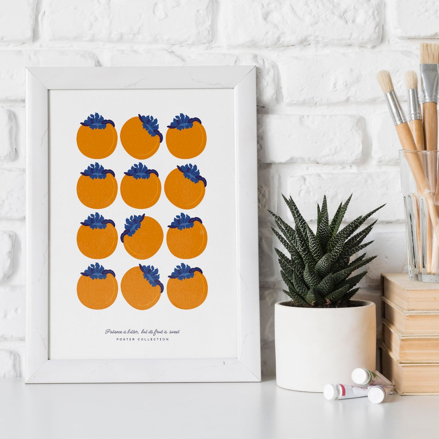 Persimmons 3x4-Artwork-Nacnic-Nacnic Estudio SL