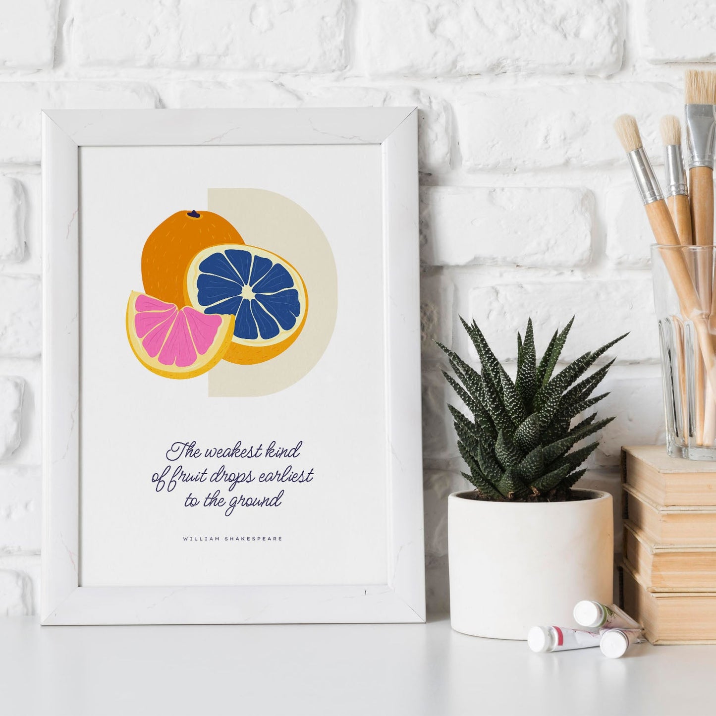 Oranges Quote-Artwork-Nacnic-Nacnic Estudio SL