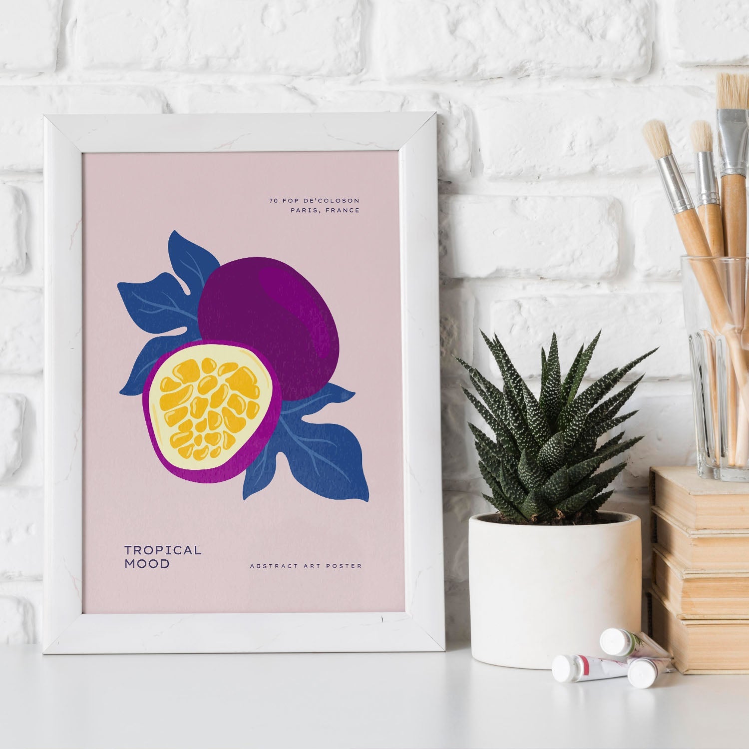 Passion Fruit-Artwork-Nacnic-Nacnic Estudio SL