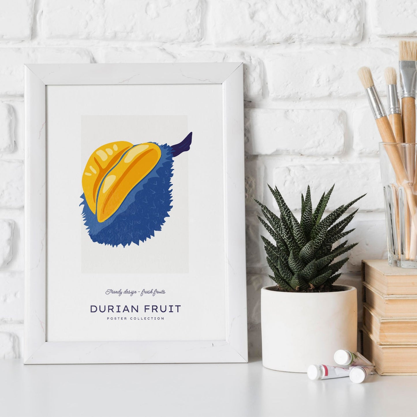 Durian Fruit Intersection-Artwork-Nacnic-Nacnic Estudio SL