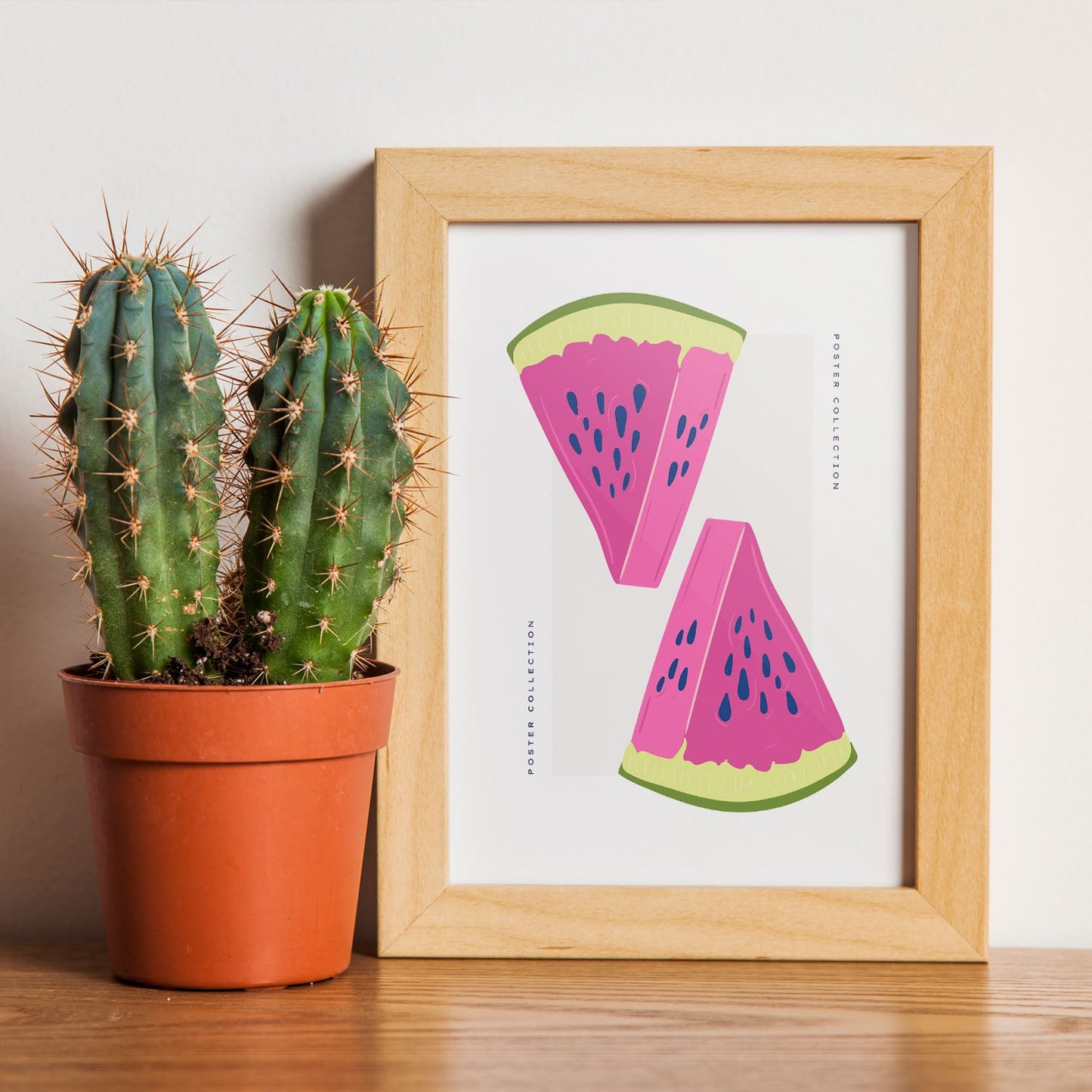 Watermelon Reflected-Artwork-Nacnic-Nacnic Estudio SL