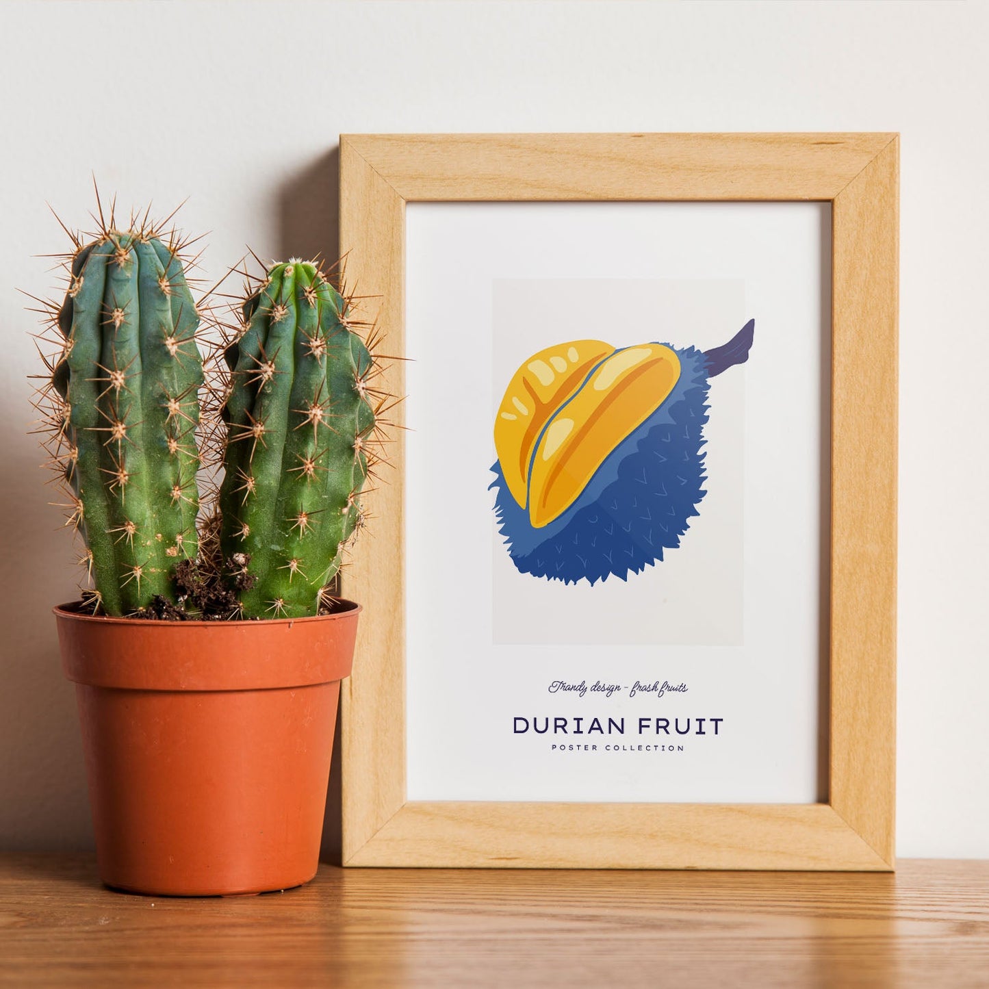 Durian Fruit Intersection-Artwork-Nacnic-Nacnic Estudio SL