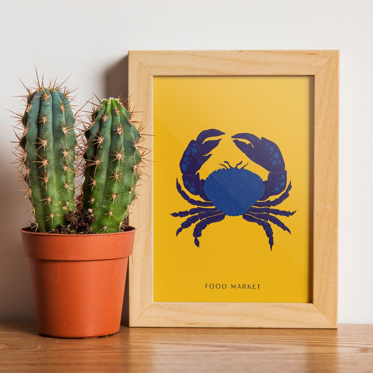 Big Claw Crab-Artwork-Nacnic-Nacnic Estudio SL