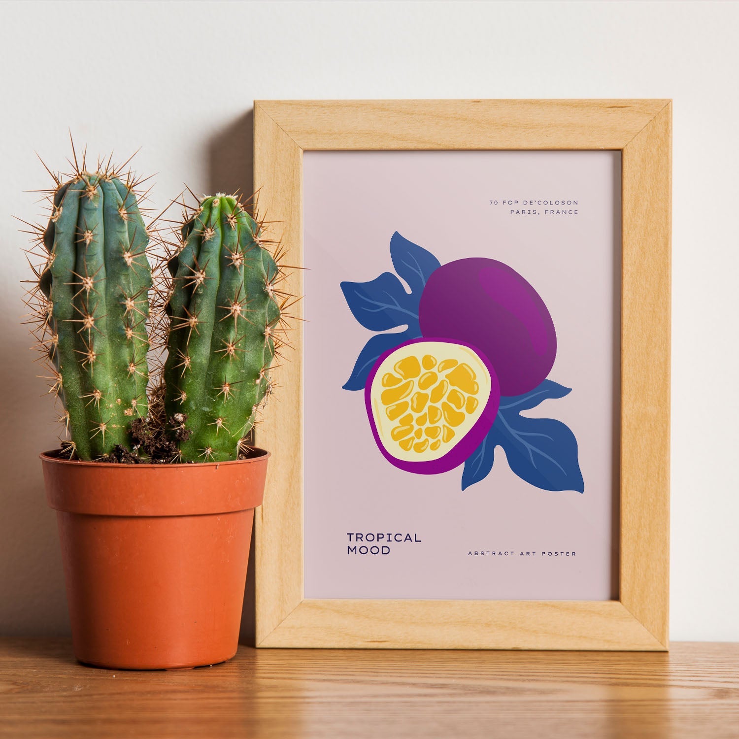 Passion Fruit-Artwork-Nacnic-Nacnic Estudio SL