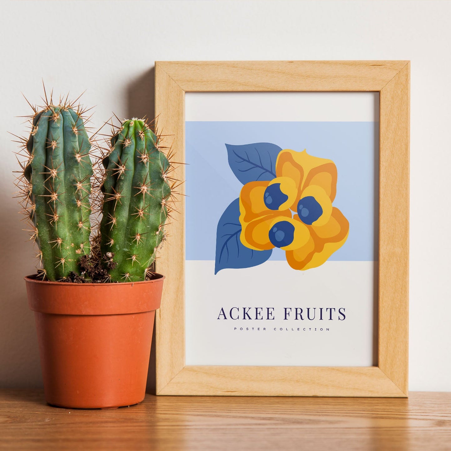 Ackee Fruits-Artwork-Nacnic-Nacnic Estudio SL