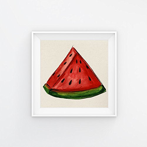 PACK de láminas para enmarcar FRUTA REFRESCANTE. Posters cuadrados con imágenes de frutas.-Artwork-Nacnic-Nacnic Estudio SL