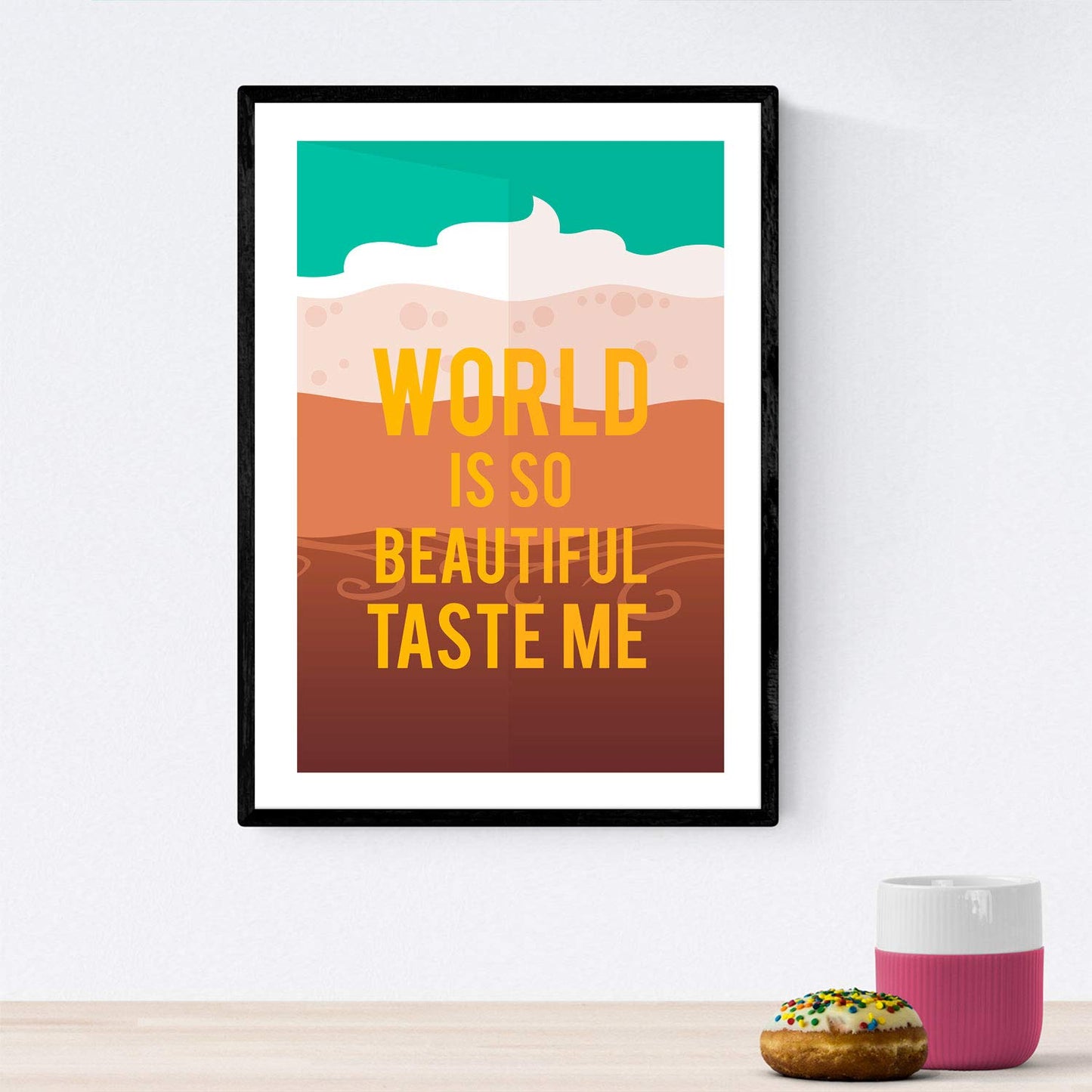 Set de láminas de café. Posters de tipos de café. Café retro 1.-Artwork-Nacnic-Nacnic Estudio SL