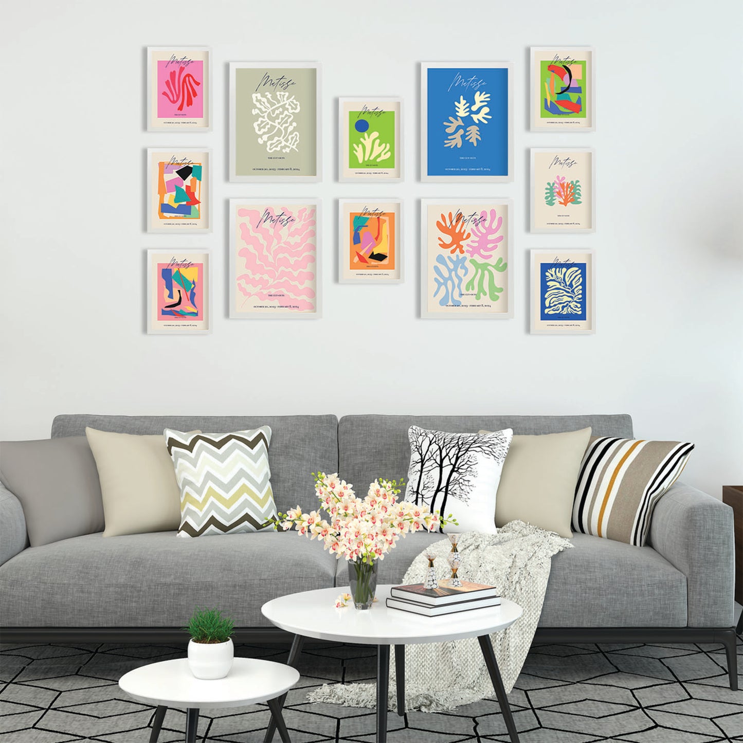 Conjunto de Láminas Inspiradas en Matisse