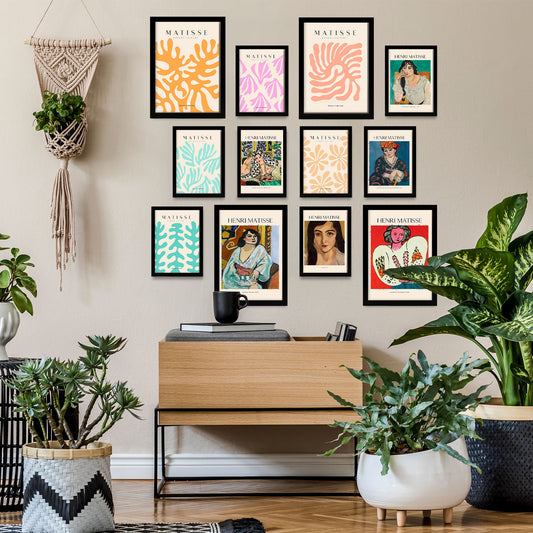 Conjunto de Láminas Matisse 2 - Estilo del Famoso Pintor