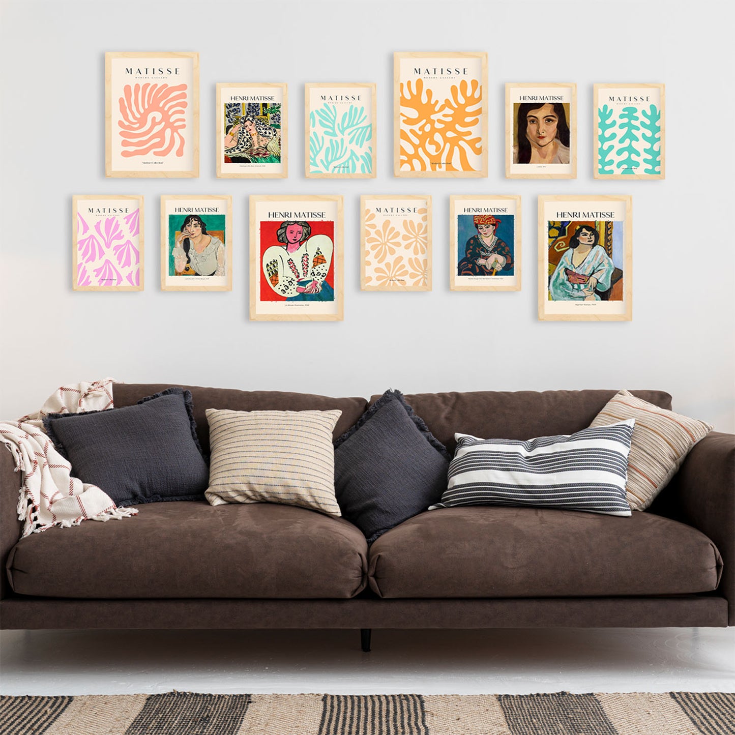 Conjunto de Láminas Matisse 2 - Estilo del Famoso Pintor