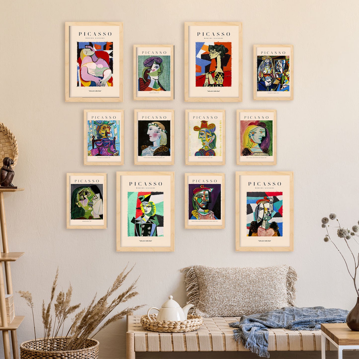 Colección Picasso 2: Set de Láminas de Arte Vibrante