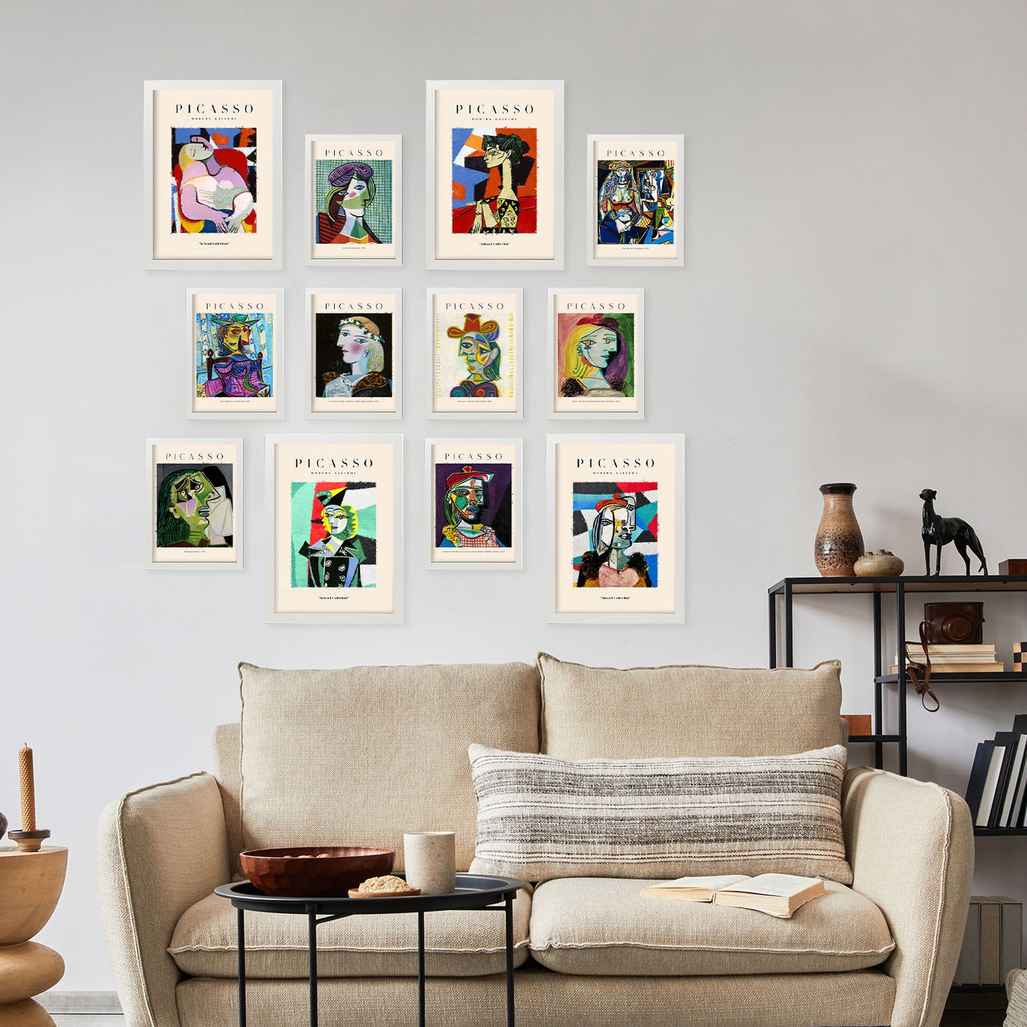 Colección Picasso 2: Set de Láminas de Arte Vibrante